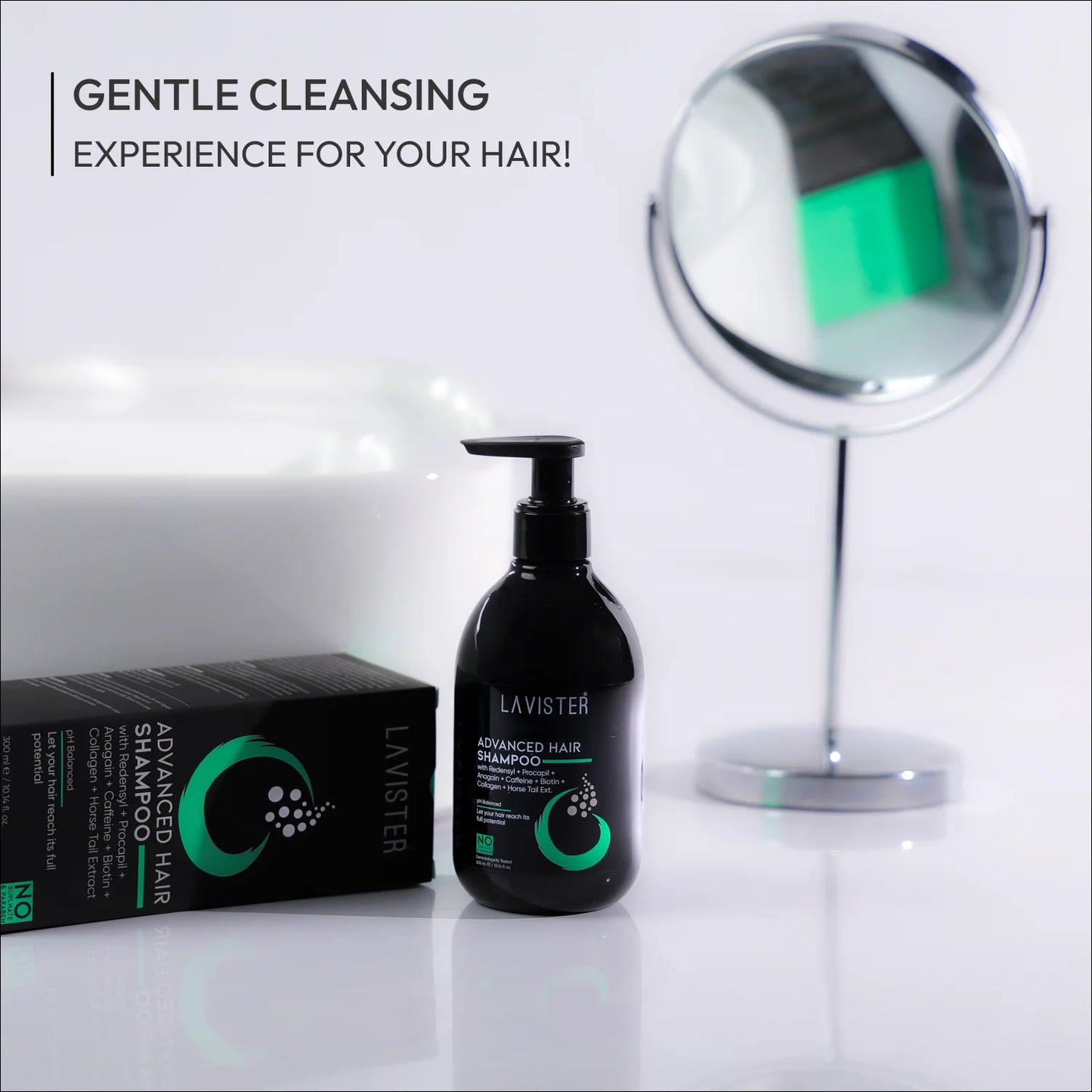 Lavister Advanced Shampoo for Ultimate Hair Nourishment and Protection