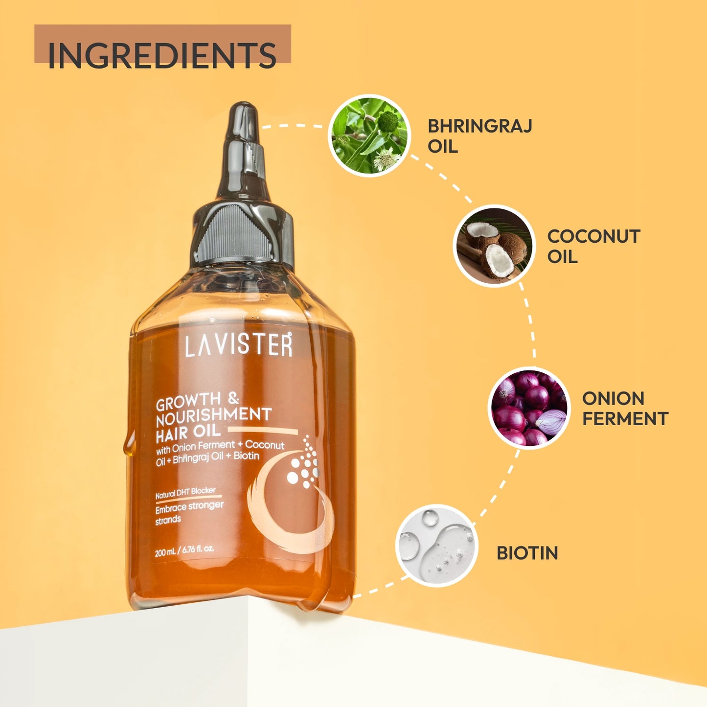Lavister Hair Oil for Hair Growth & Scalp Health - Shop Now at the Best Price