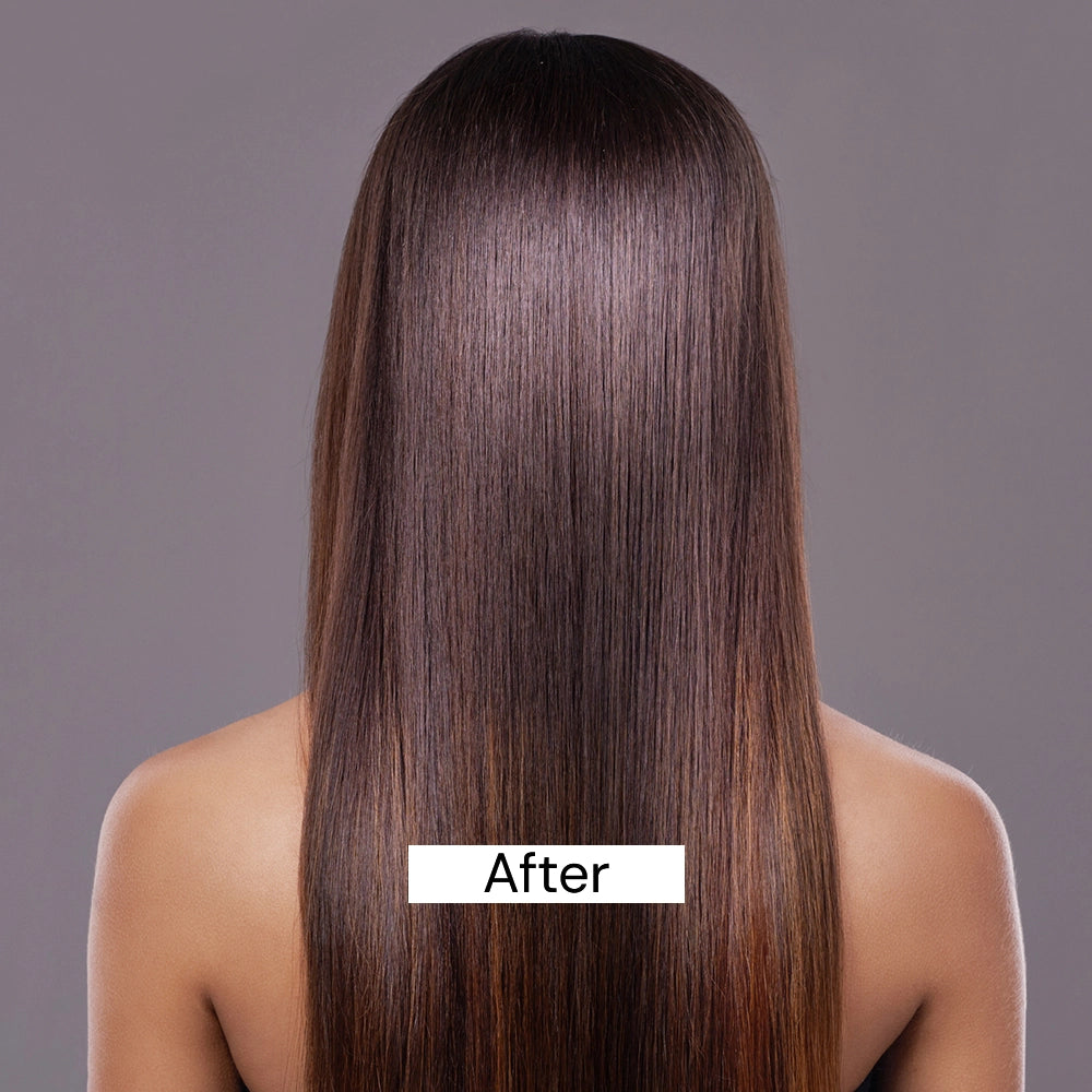 After Hair Using of Conditioner
