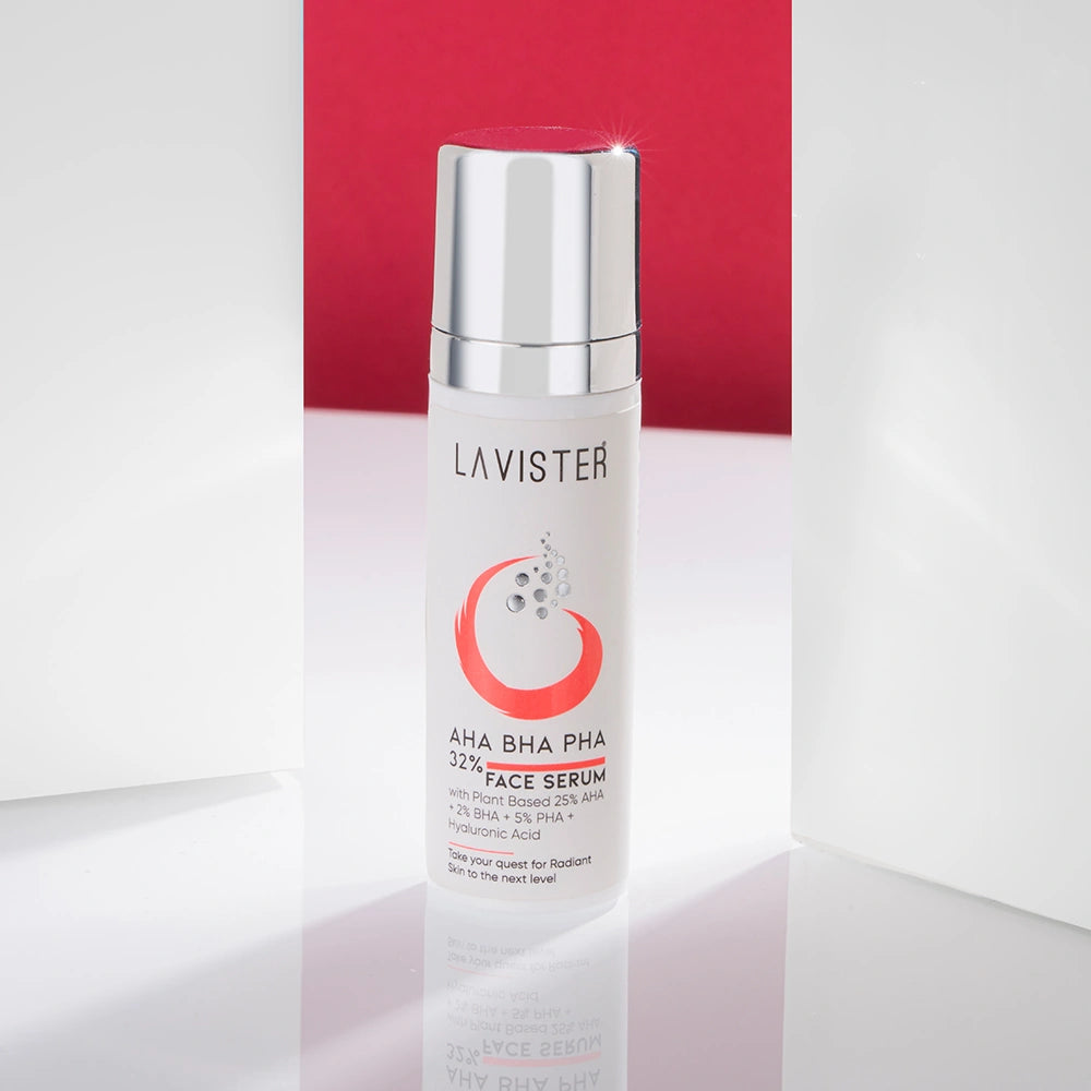 Lavister AHA BHA PHA Face Peel for Glowing and Smooth Skin