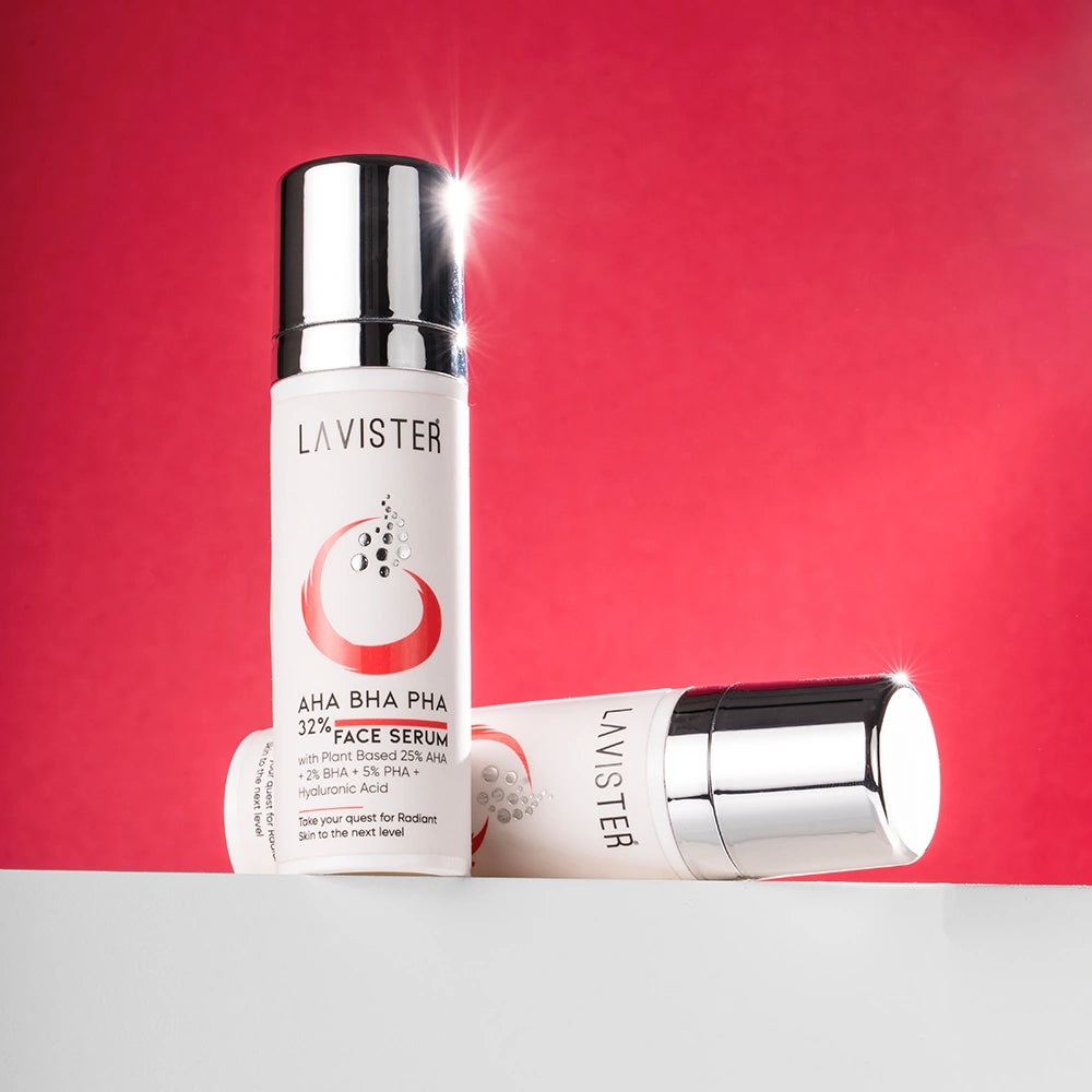 Deep Cleansing AHA BHA PHA Face Peel by Lavister for Fresh Skin
