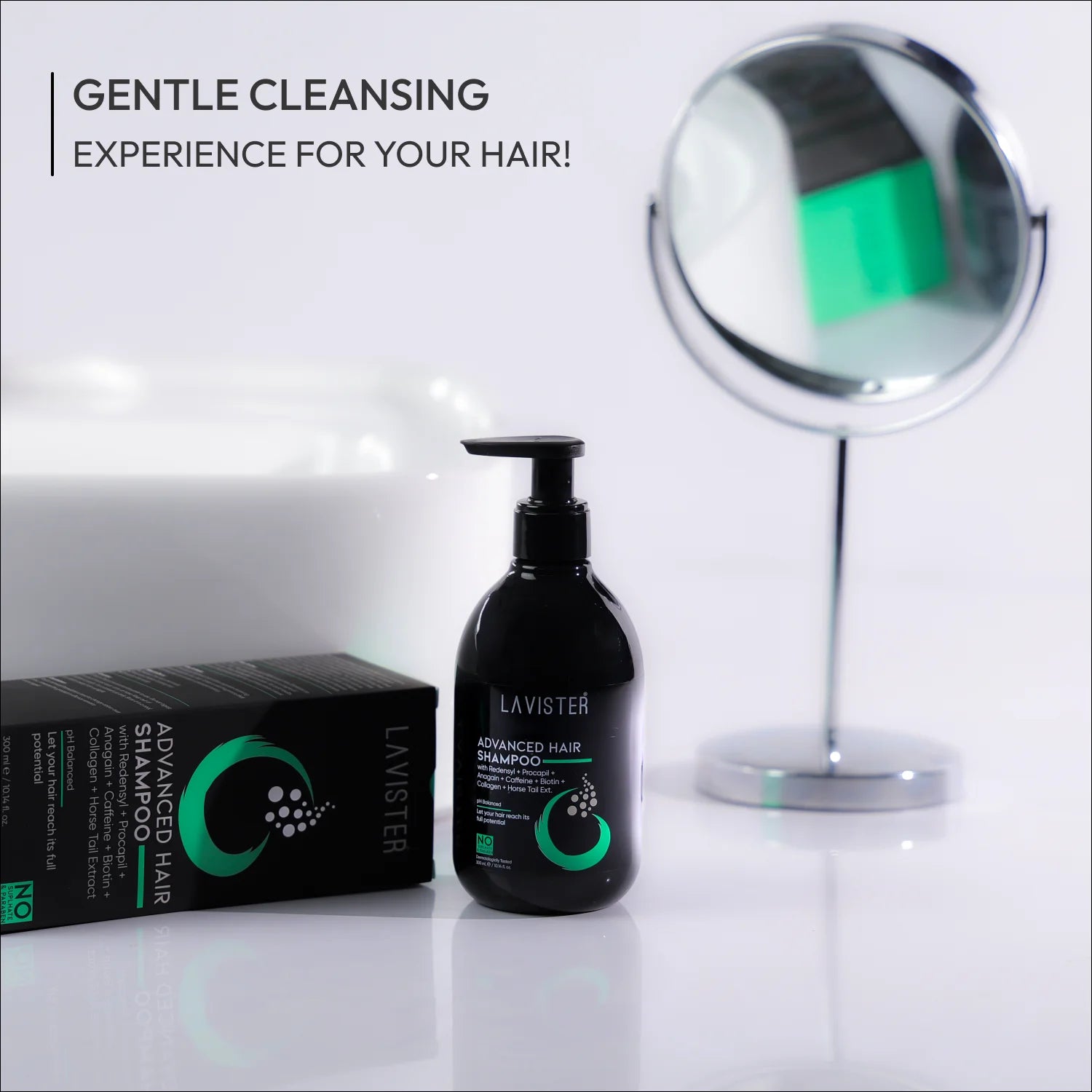 Lavister Advanced Shampoo for Ultimate Hair Nourishment and Protection