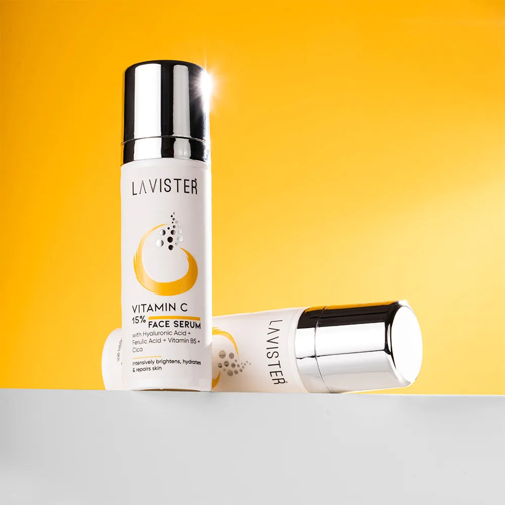 Hydrate your skin with Lavister's Vitamin C Face Serum. Order today!