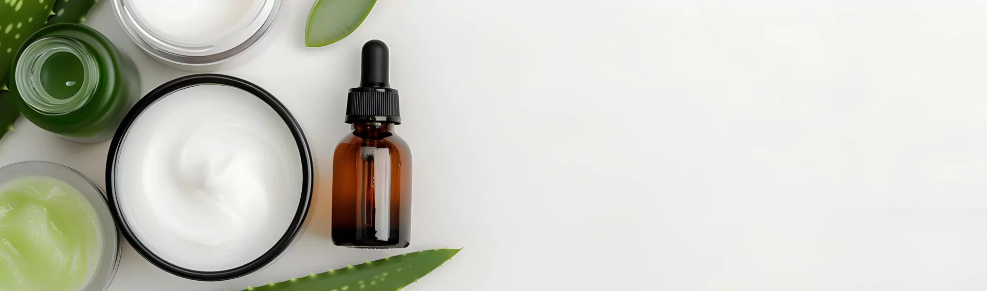 Diffrent Creams and Oil at one place